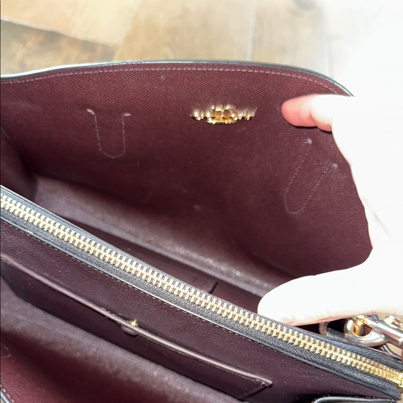 Coach Channing Carryall Black Leather Bag - Picture 5 of 9